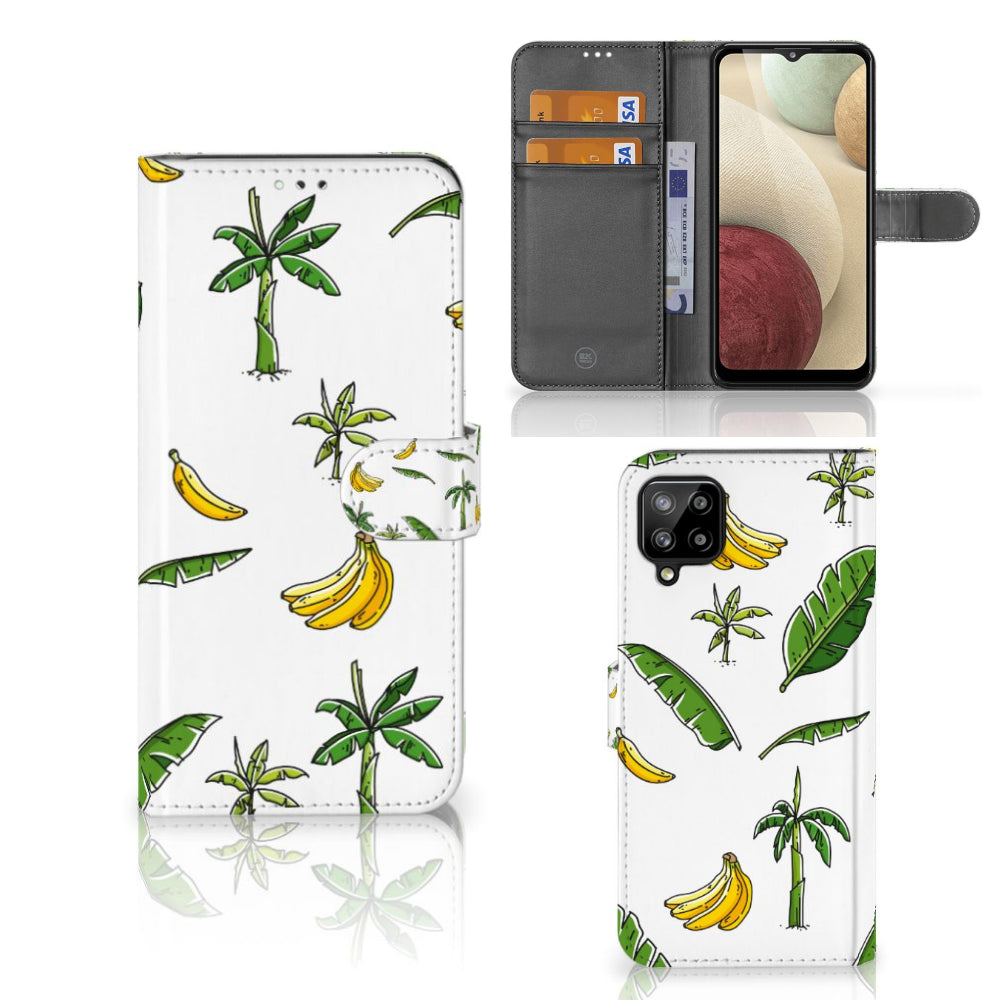 Samsung Galaxy A12 Hoesje Banana Tree