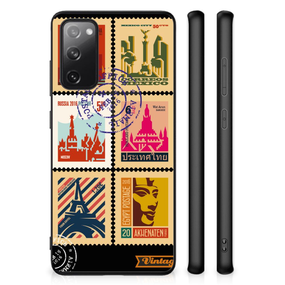 Samsung Galaxy S20 FE TPU Backcover Postzegels B2C Telecom