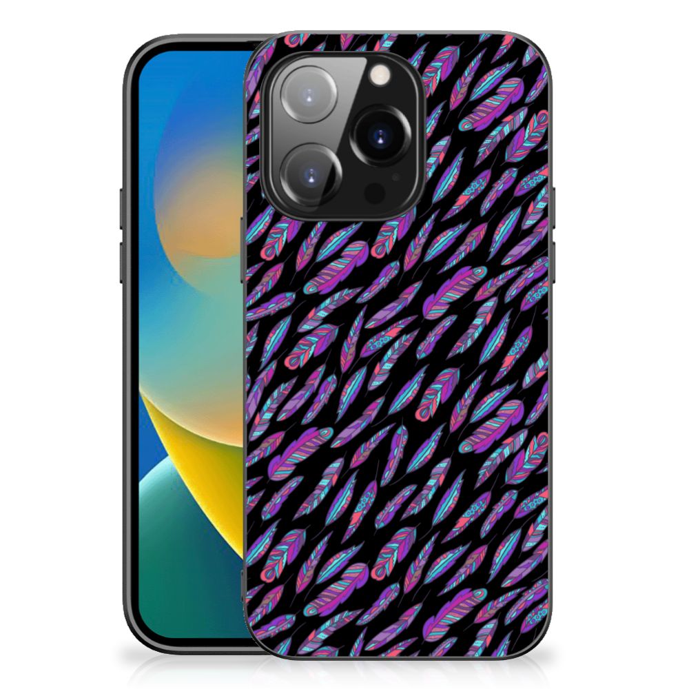 iPhone 14 Pro Back Case Feathers Color B2C Telecom