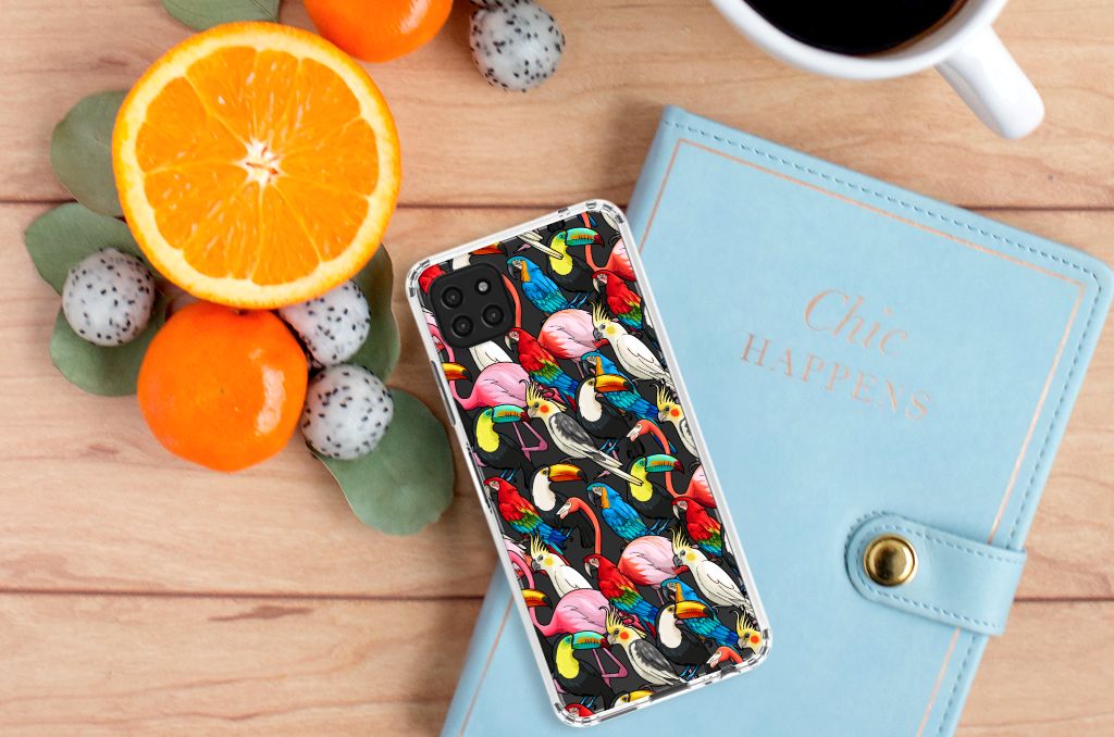 Samsung Galaxy A22 5G Case Anti-shock Birds B2C Telecom