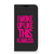 iPhone 14 Plus Hoesje met tekst Woke Up - Origineel Cadeau Zelf Maken