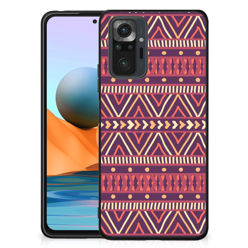 Xiaomi Redmi Note 10 Pro Back Case Aztec Paars B2C Telecom