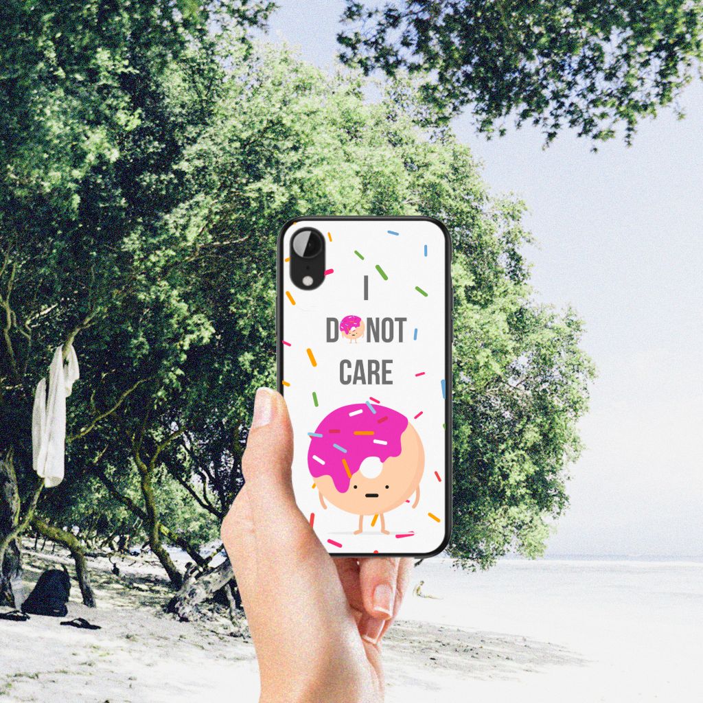 Apple iPhone XR Back Cover Hoesje Donut Roze B2C Telecom