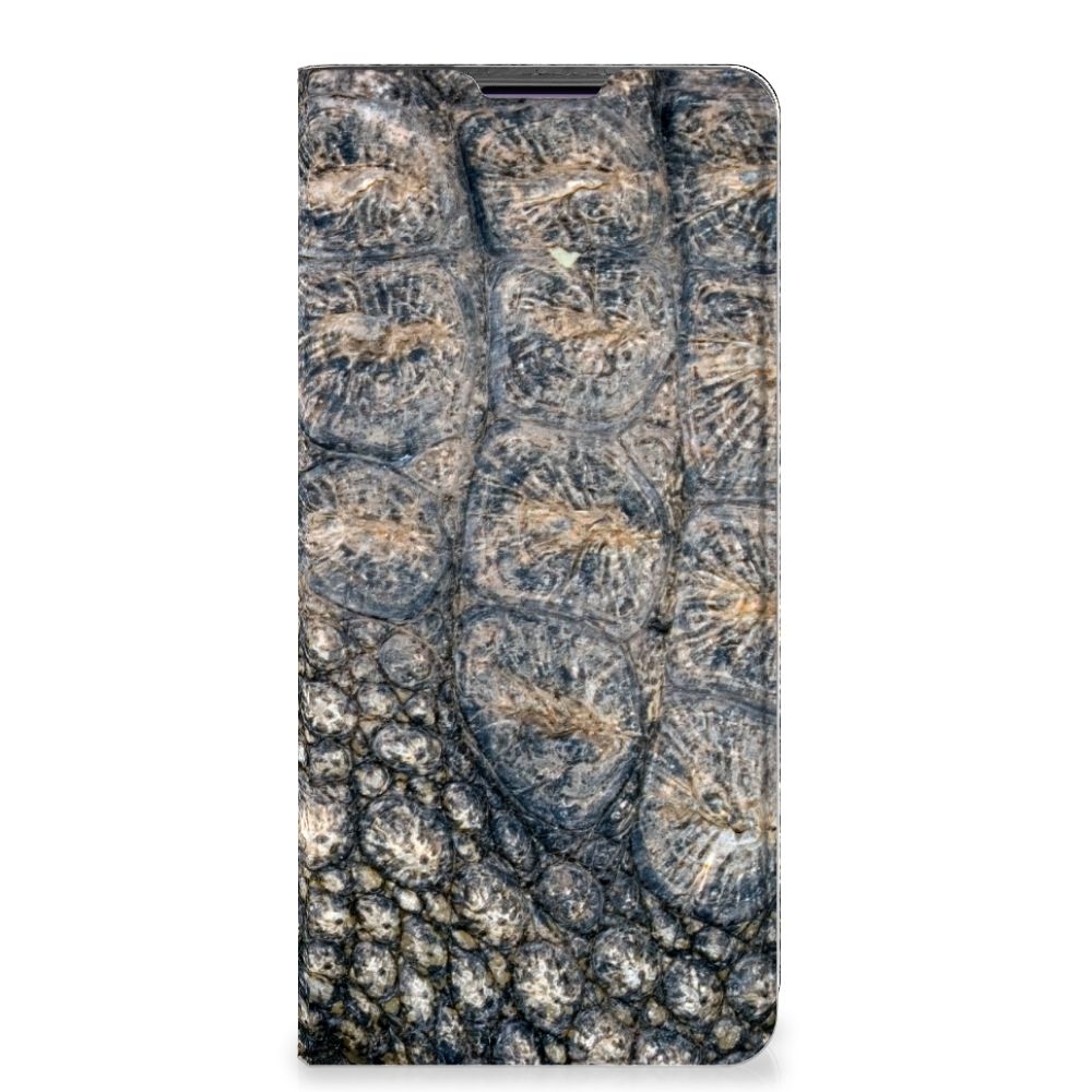 Motorola Edge 30 Pro Hoesje maken Krokodillenprint - B2C Telecom
