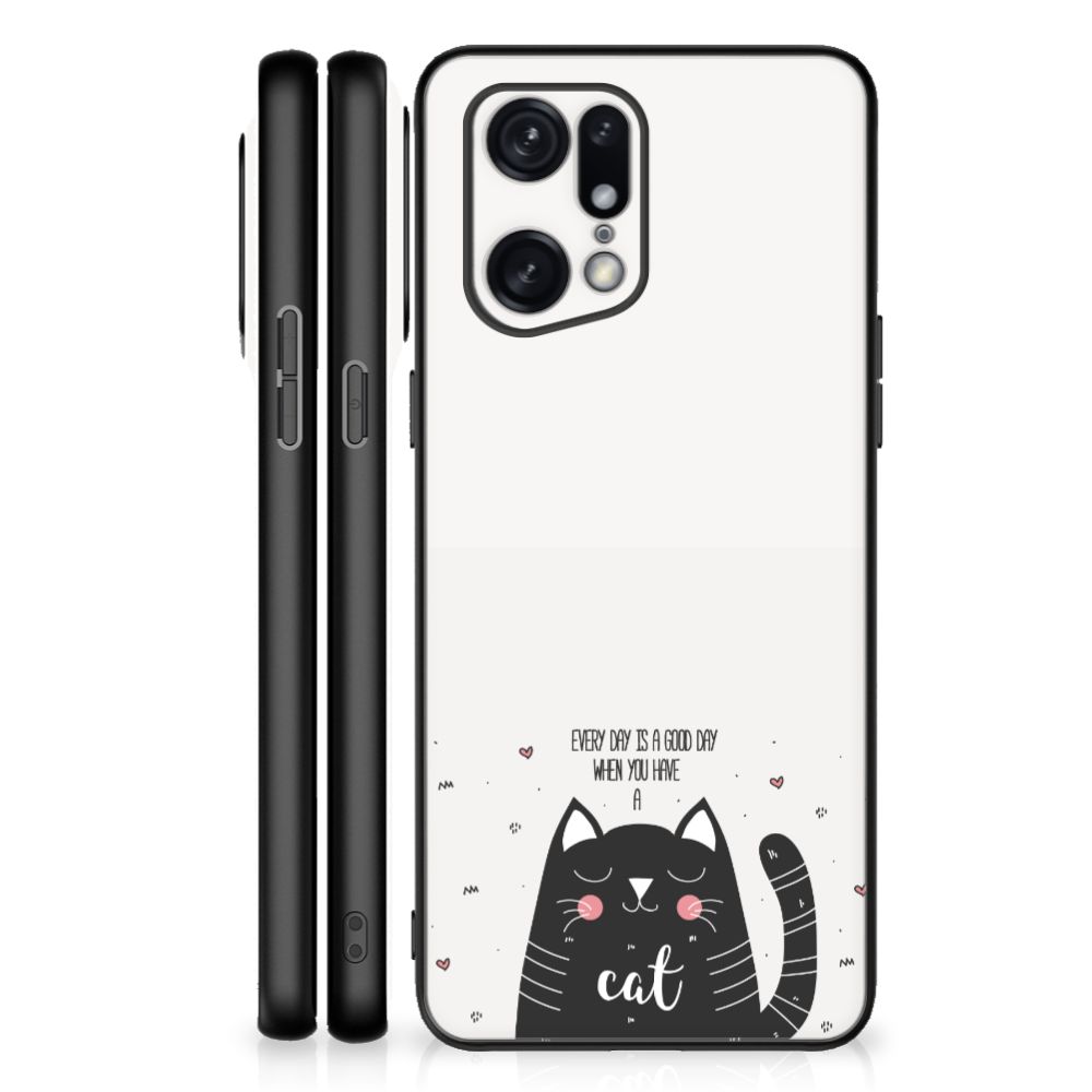 OPPO Find X5 Pro Hoesje Cat Good Day B2C Telecom