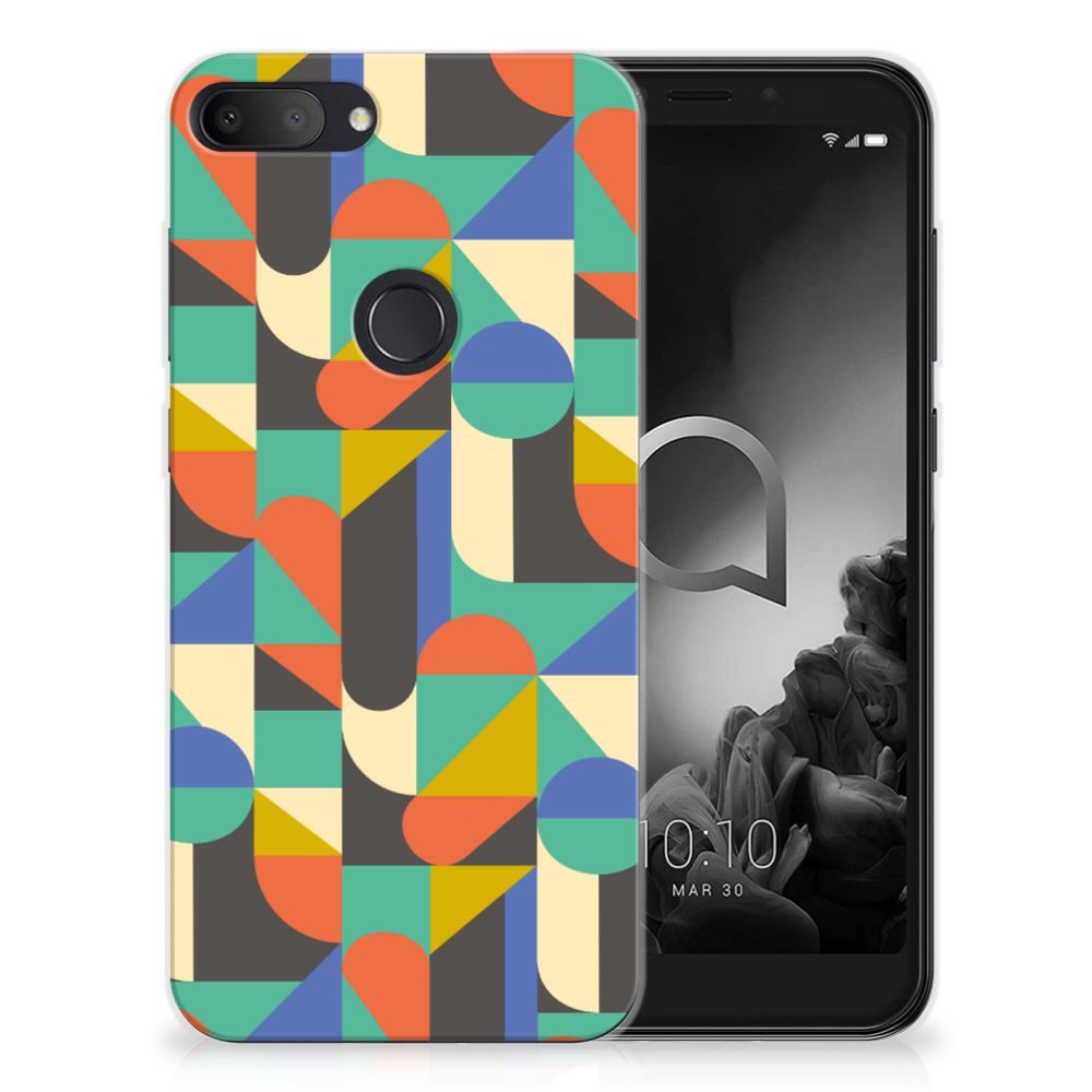 Alcatel 1S (2019) TPU bumper Funky Retro B2C Telecom