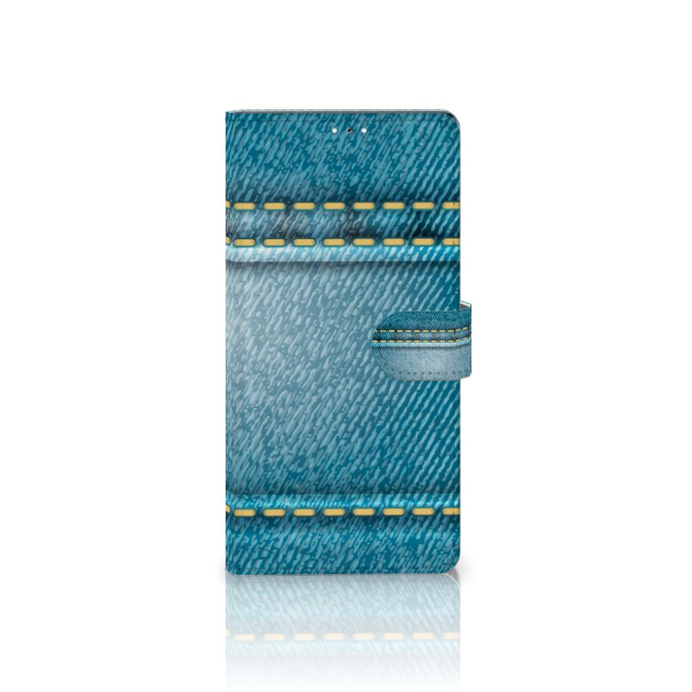 Samsung Galaxy S22 Ultra Wallet Case met Pasjes Jeans
