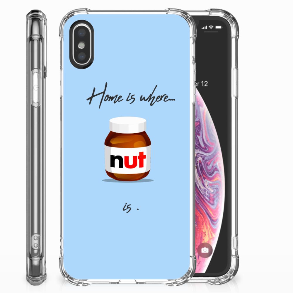 Apple iPhone X | Xs Beschermhoes Nut Home