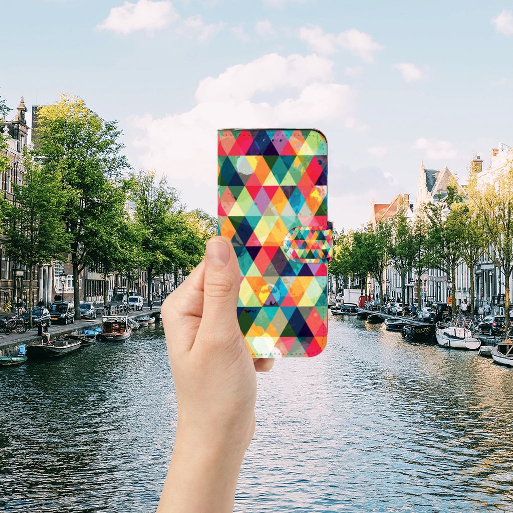 Samsung Galaxy A30 Telefoon Hoesje Geruit