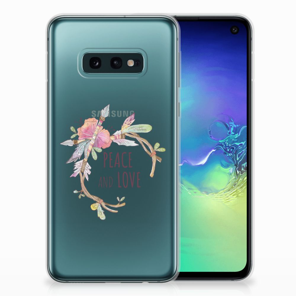 Samsung Galaxy S10e Telefoonhoesje met Naam Boho Text