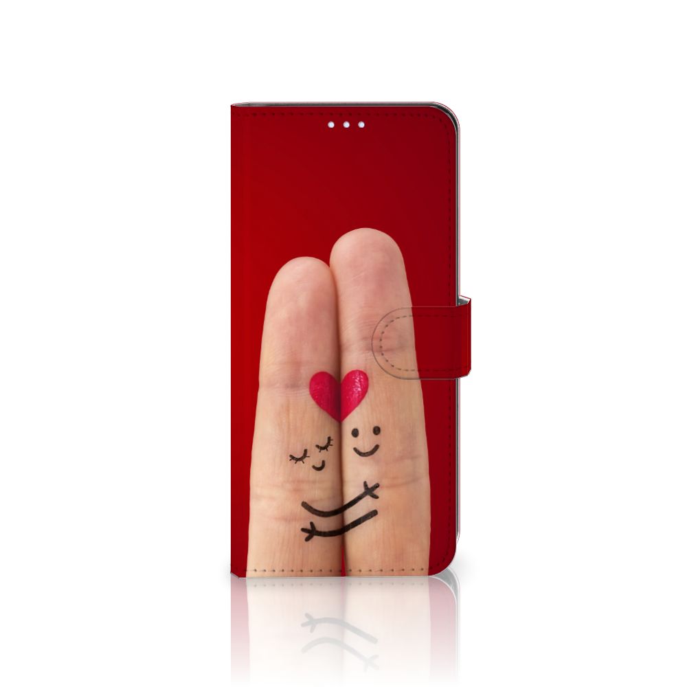 Motorola Moto G100 Wallet Case met Pasjes Liefde - Origineel Romantisch Cadeau