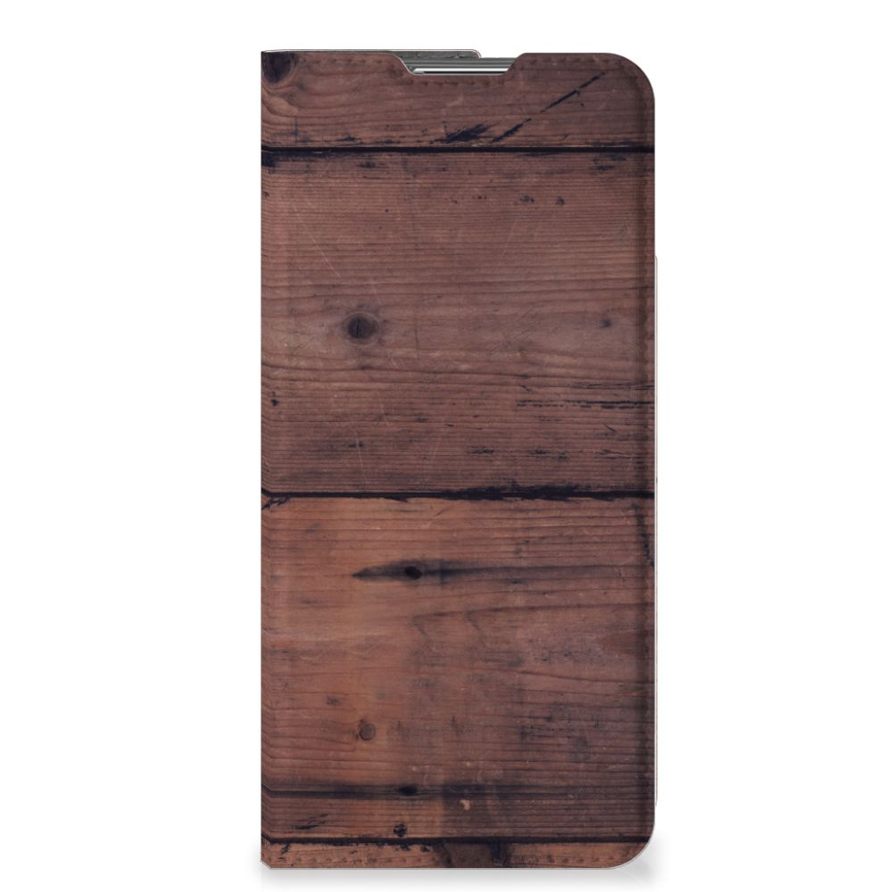 OPPO Find X5 Pro Book Wallet Case Old Wood - B2C Telecom