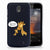 Nokia 1 Telefoonhoesje met Naam Giraffe