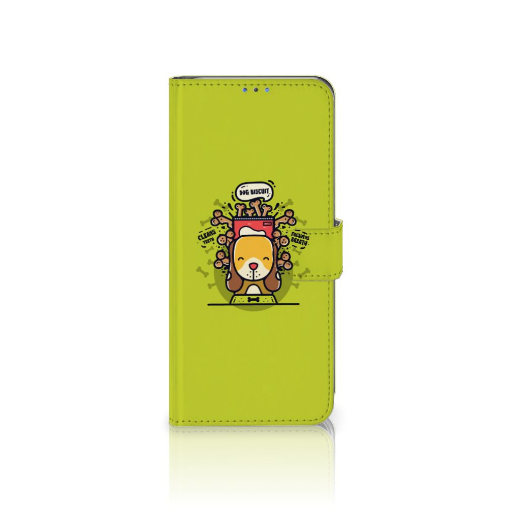 Motorola G8 Power Lite Leuk Hoesje Doggy Biscuit