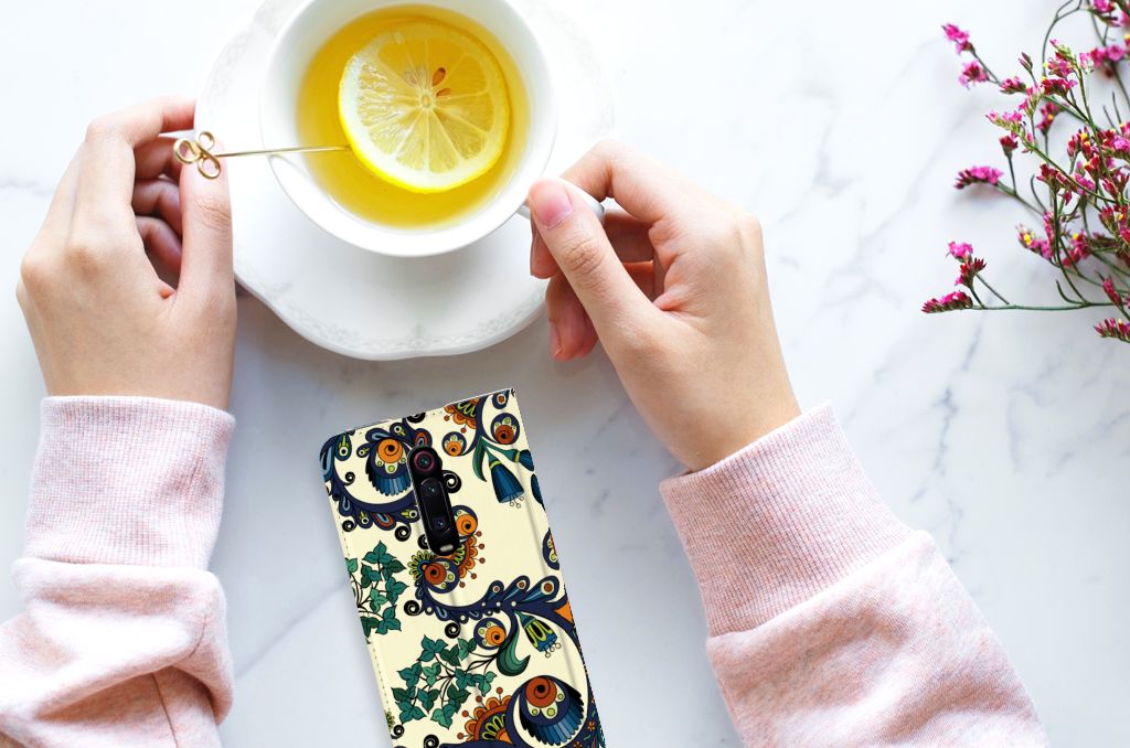 Telefoon Hoesje Xiaomi Redmi K20 Pro Barok Flower - B2C Telecom
