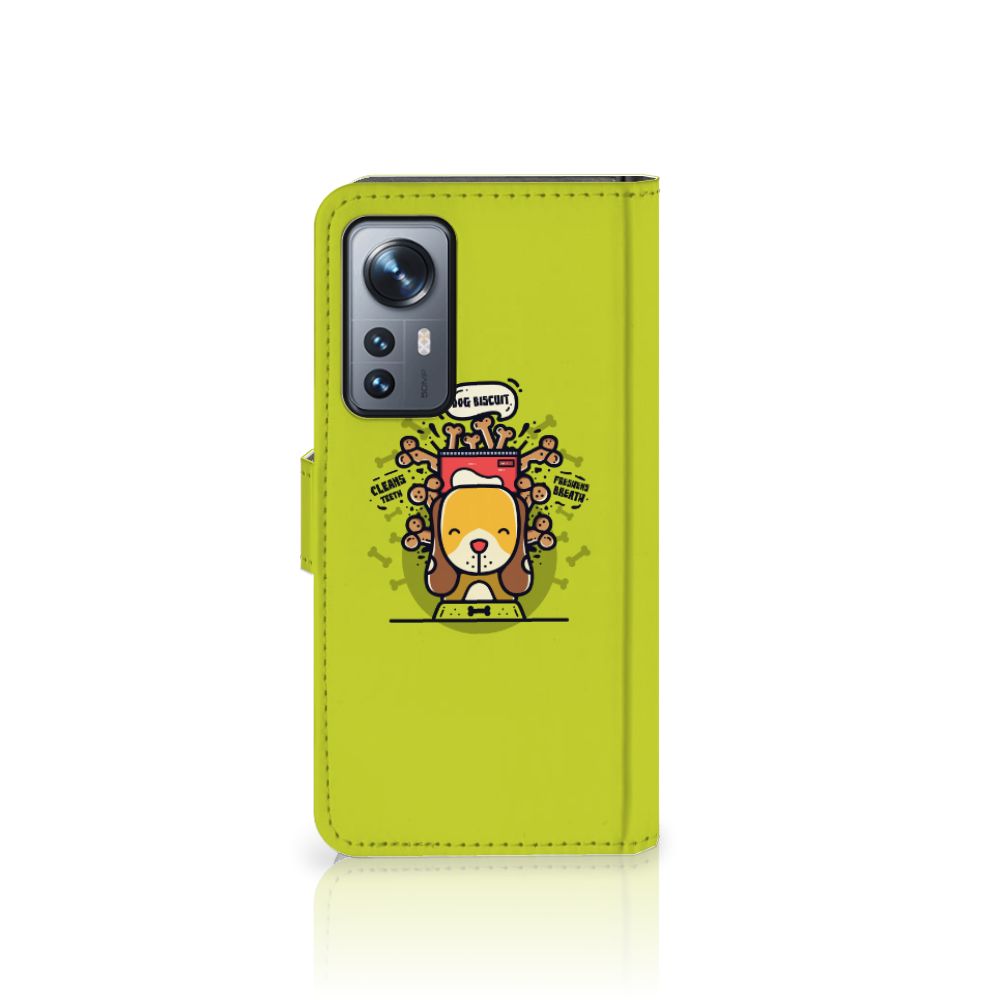 Xiaomi 12 | 12X Leuk Hoesje Doggy Biscuit
