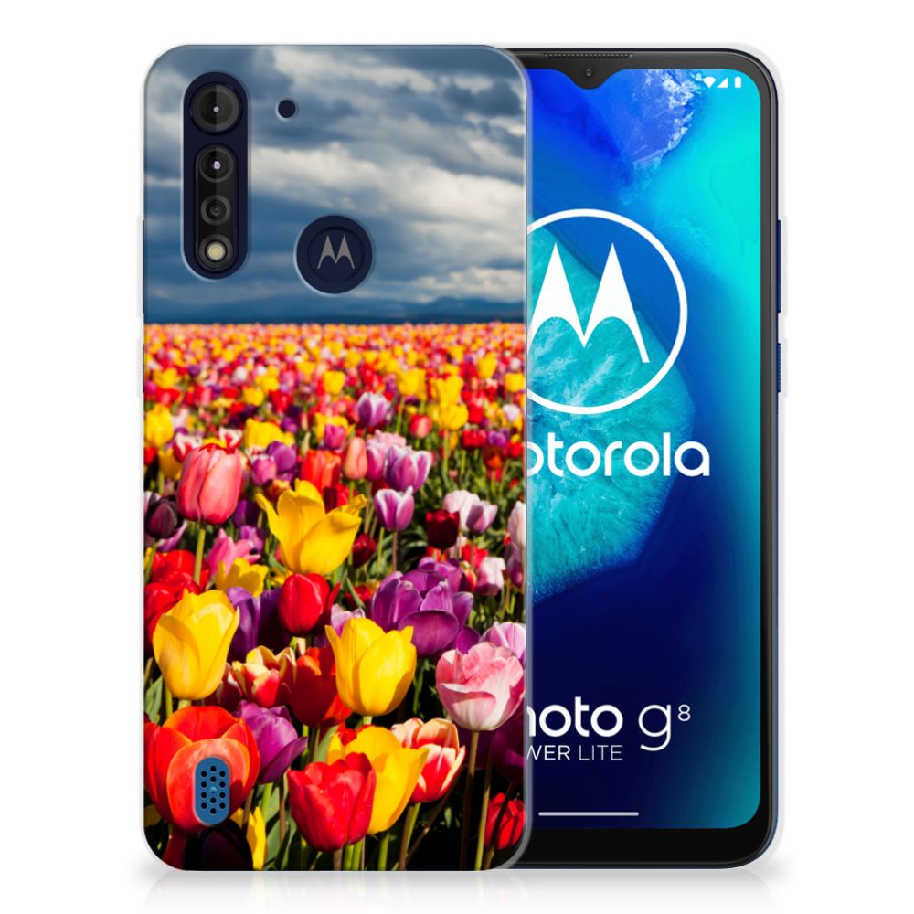 Motorola Moto G8 Power Lite TPU Case Tulpen B2C Telecom