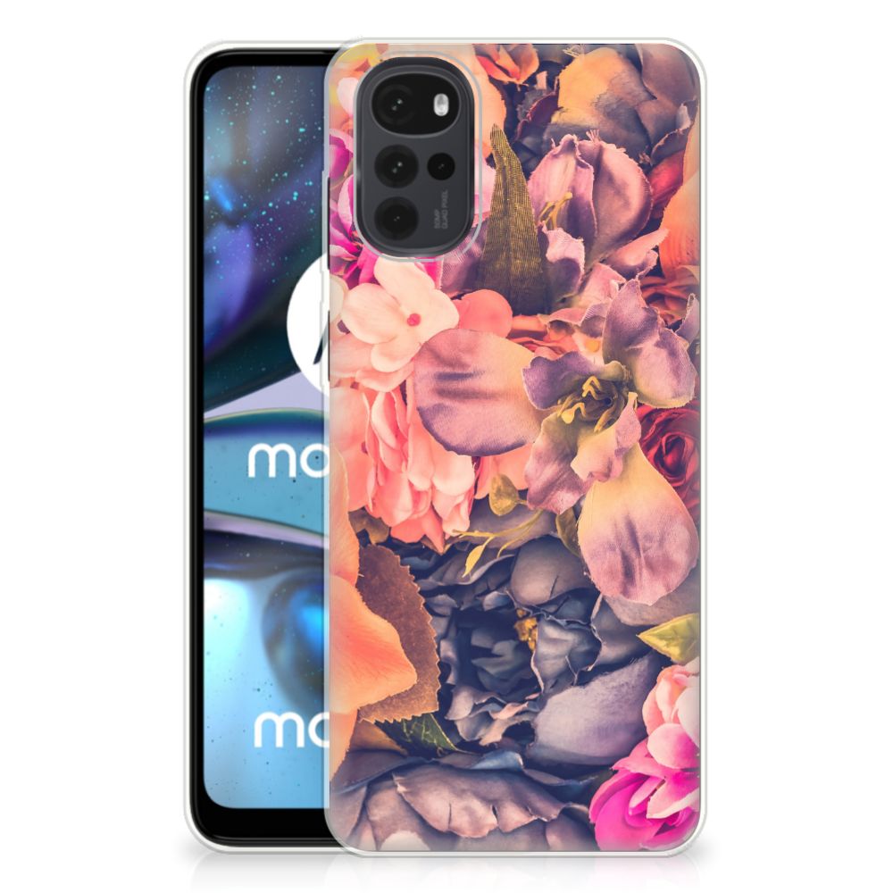 Motorola Moto G22 TPU Case Bosje Bloemen B2C Telecom