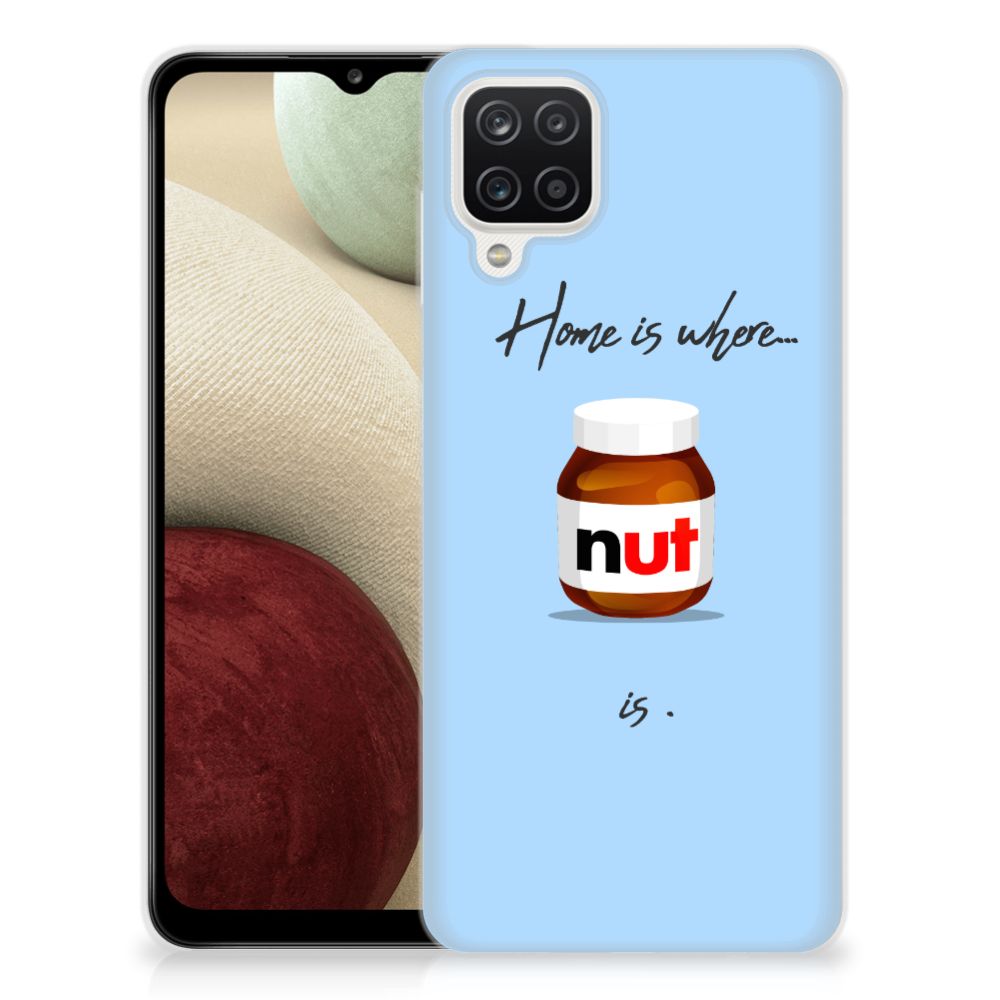 Samsung Galaxy A12 Siliconen Case Nut Home