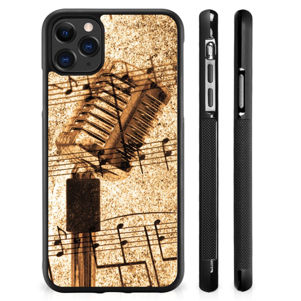 Apple iPhone 11 Pro Max Grip Case Bladmuziek B2C Telecom
