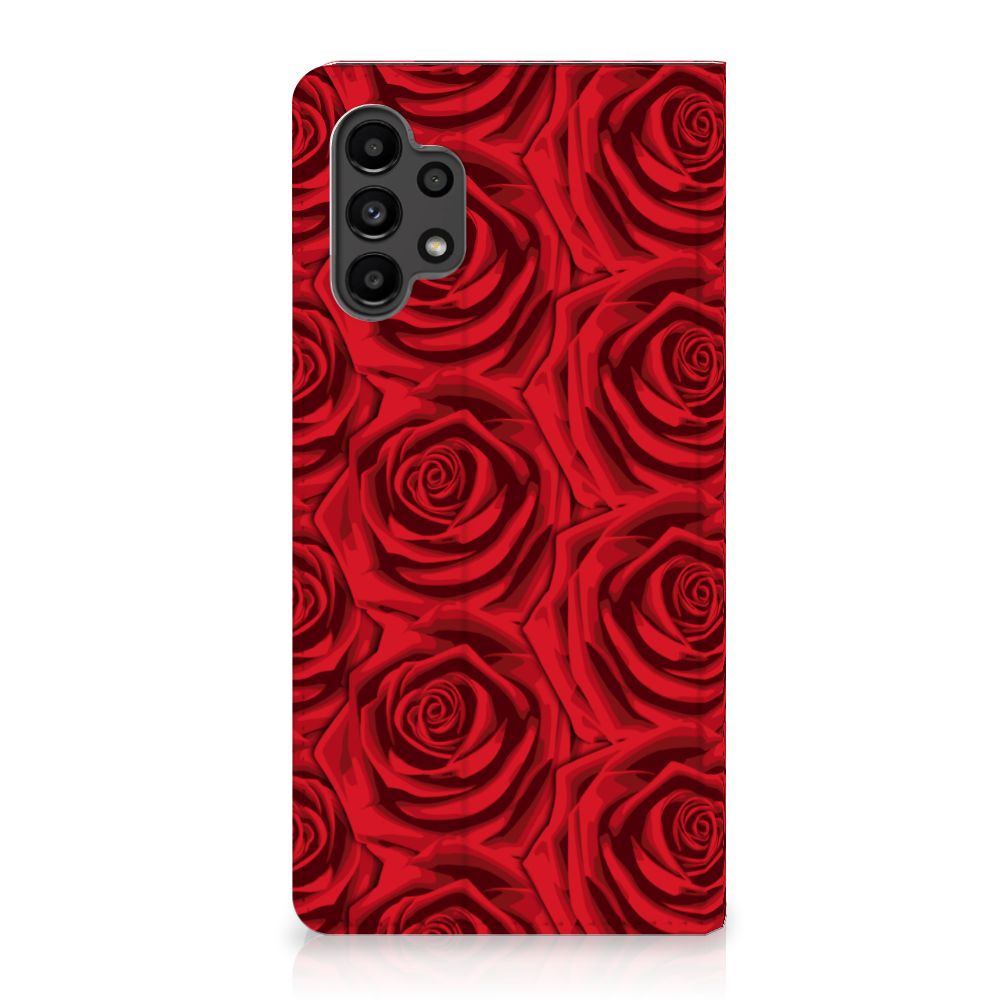Samsung Galaxy A13 (4G) Smart Cover Red Roses - B2C Telecom