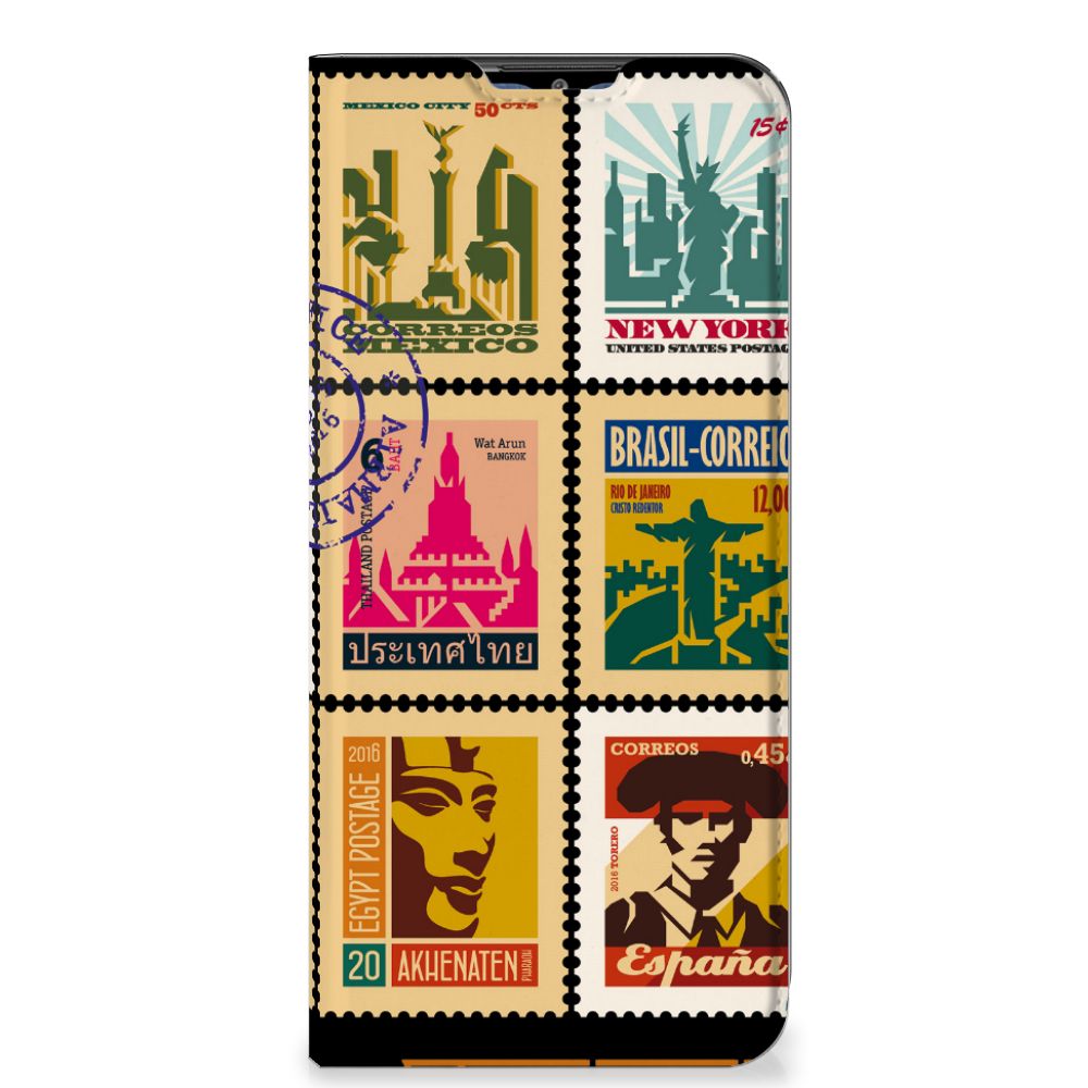 Samsung Galaxy M02s | A02s Book Cover Postzegels - B2C Telecom