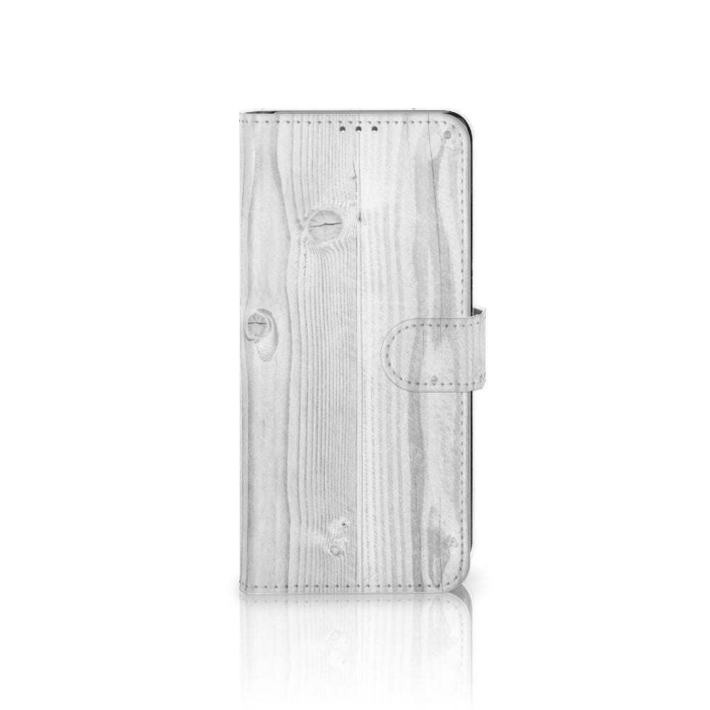 Samsung Galaxy S20 FE Book Style Case White Wood