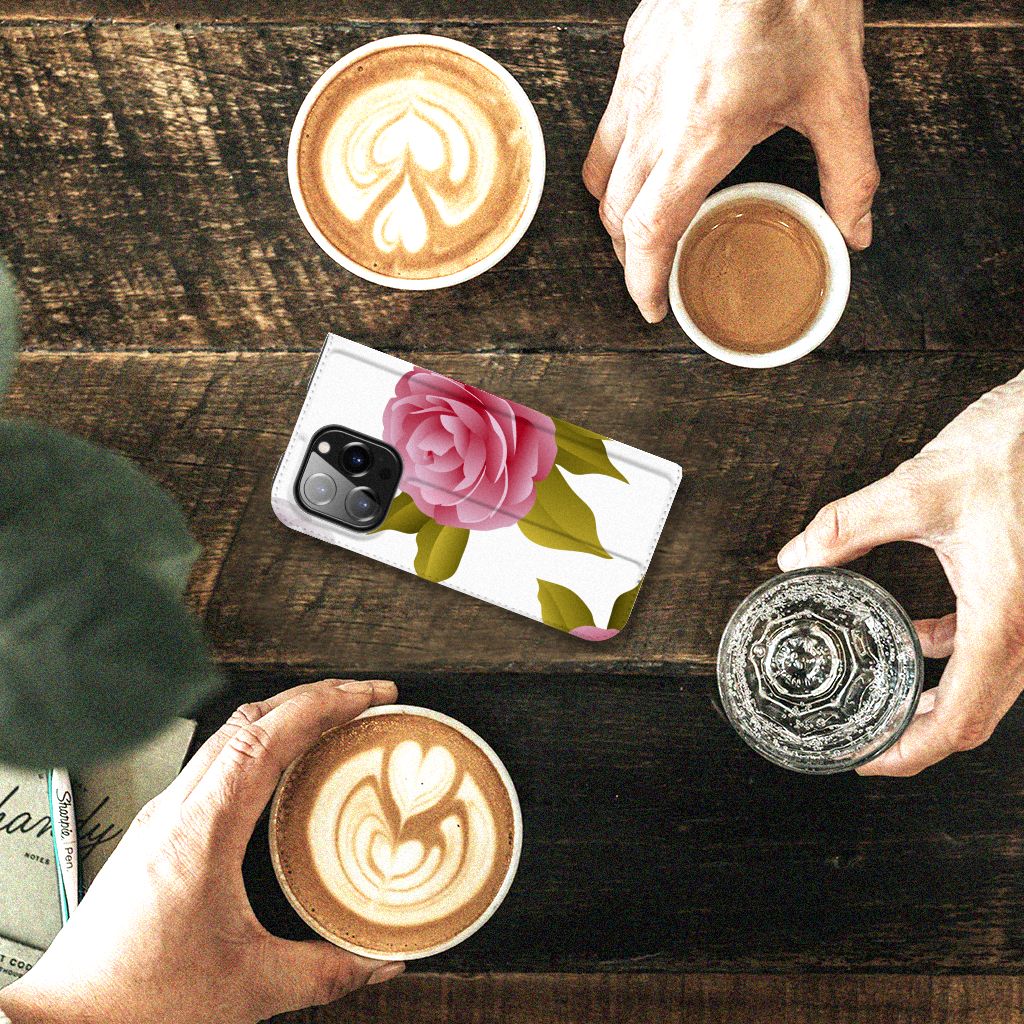 iPhone 14 Pro Smart Cover Roses - B2C Telecom