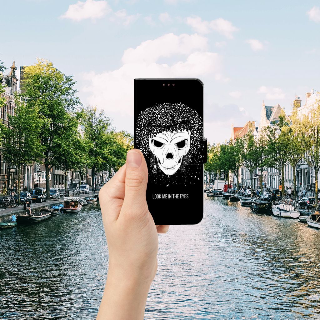 Telefoonhoesje met Naam OnePlus Nord 2 5G Skull Hair