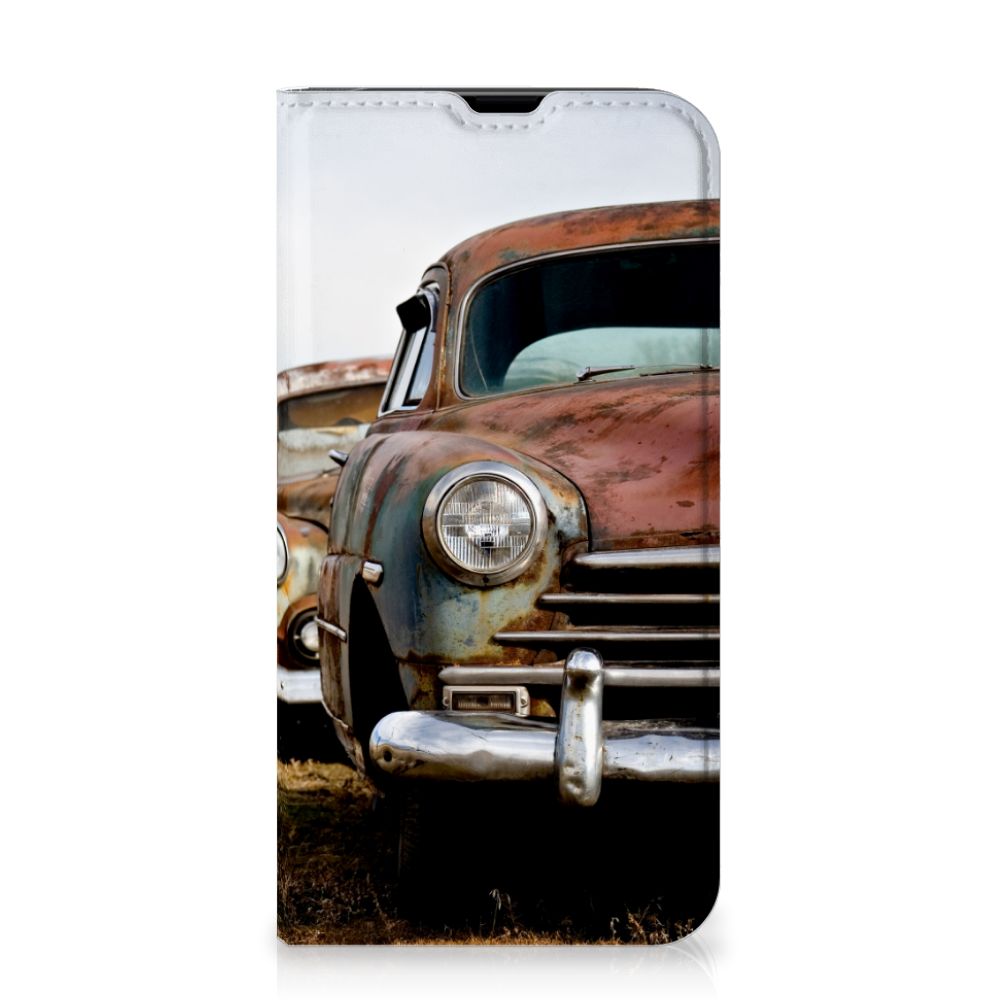 iPhone 13 Pro Stand Case Vintage Auto - B2C Telecom