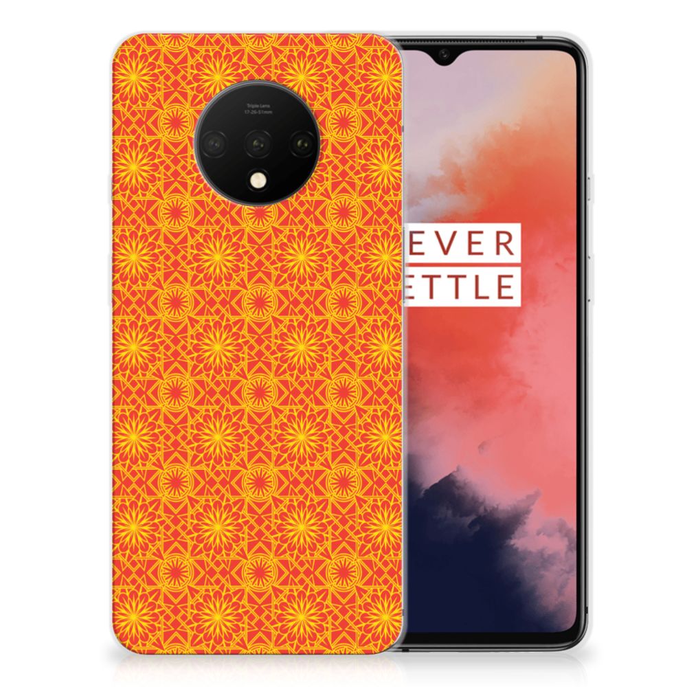 OnePlus 7T TPU bumper Batik Oranje