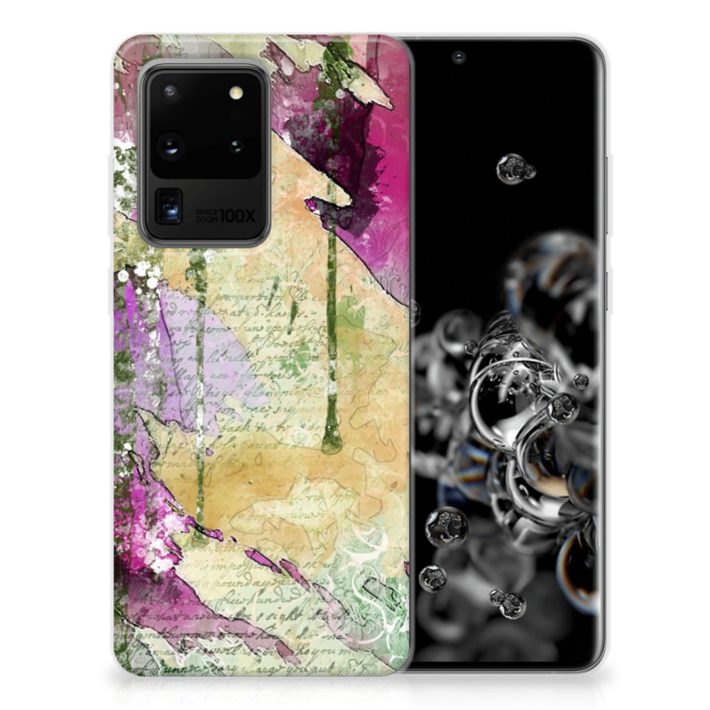 Hoesje maken Samsung Galaxy S20 Ultra Letter Painting B2C Telecom