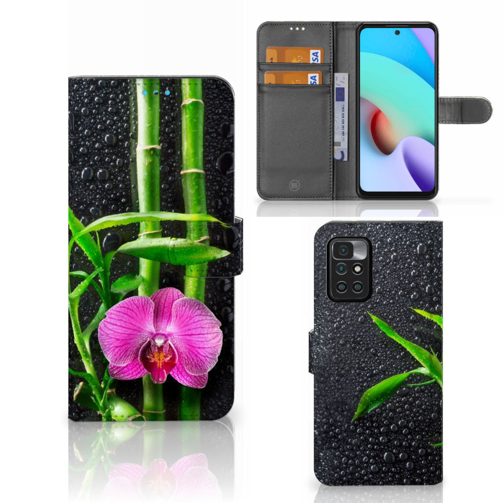 Xiaomi Redmi 10 Hoesje Orchidee