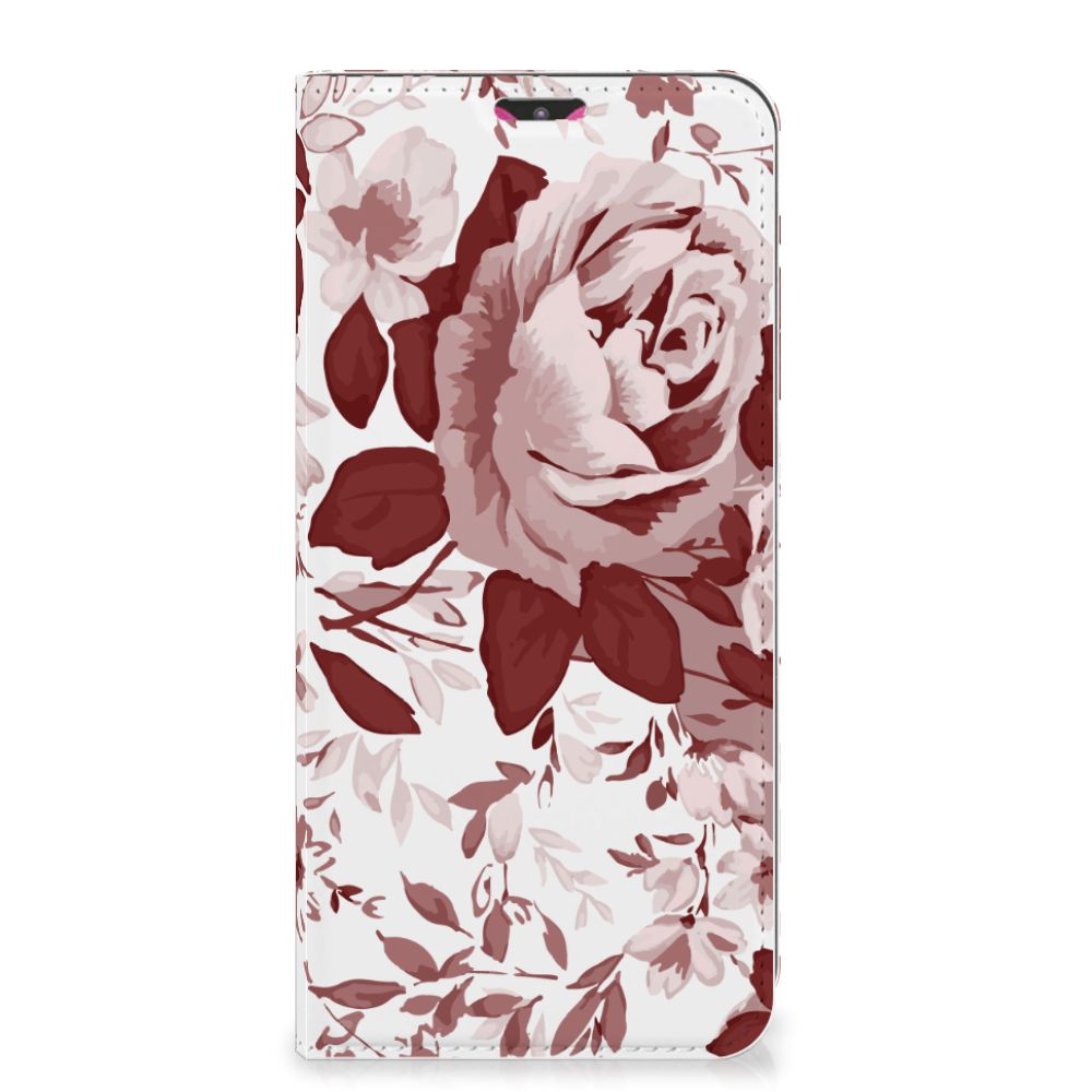 Bookcase Samsung Galaxy M20 Watercolor Flowers