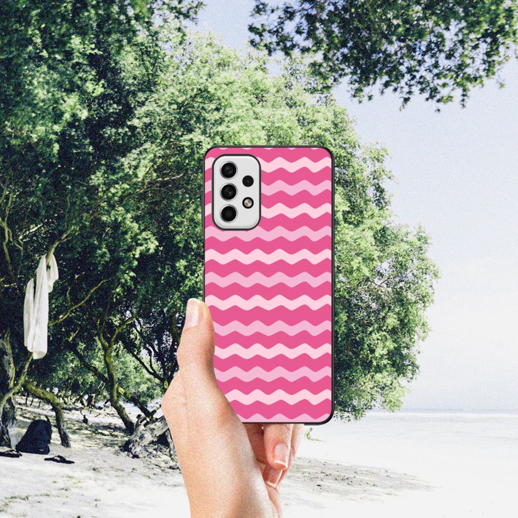 Samsung Galaxy A23 Back Case Waves Pink B2C Telecom