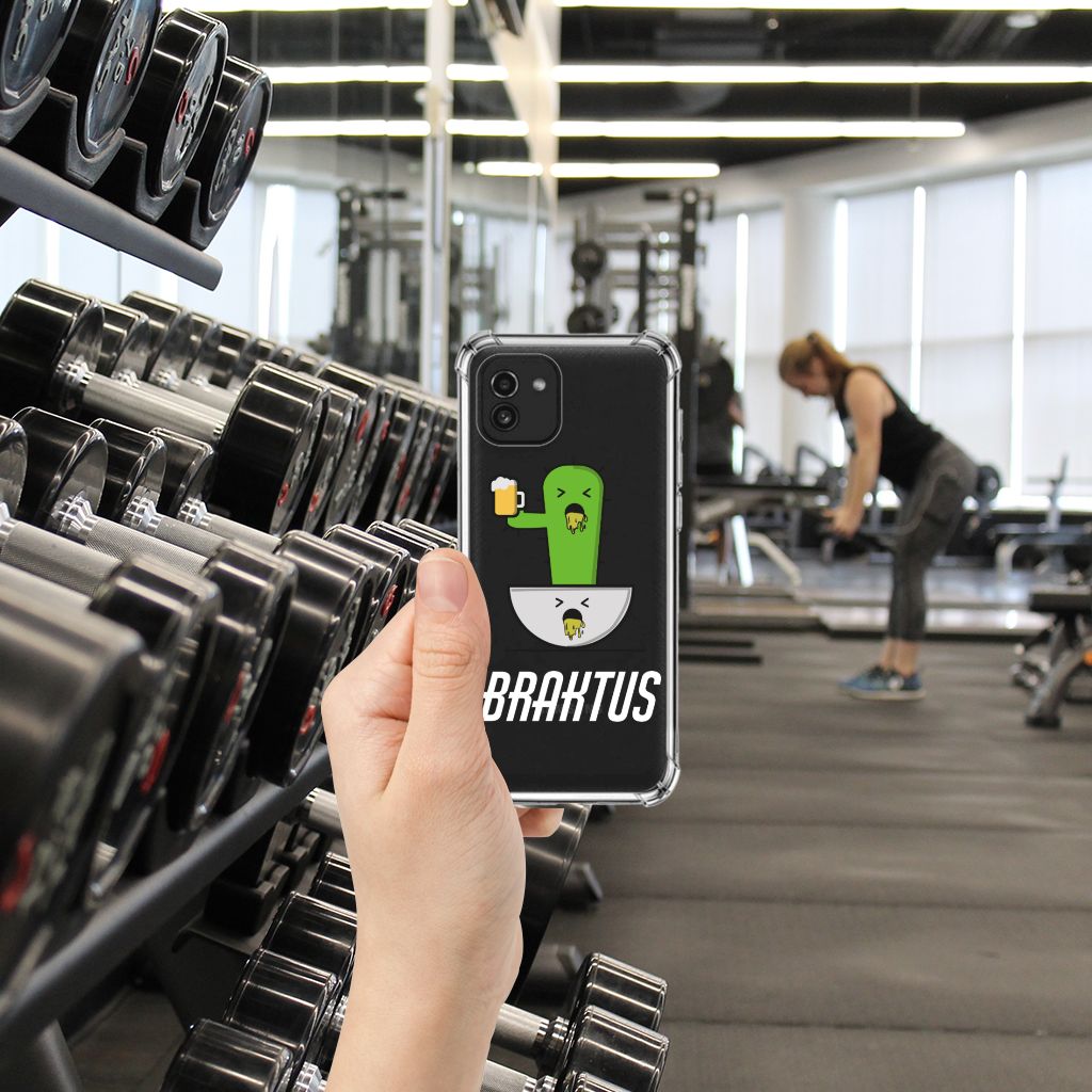 Samsung Galaxy A03 Stevig Bumper Hoesje Braktus B2C Telecom