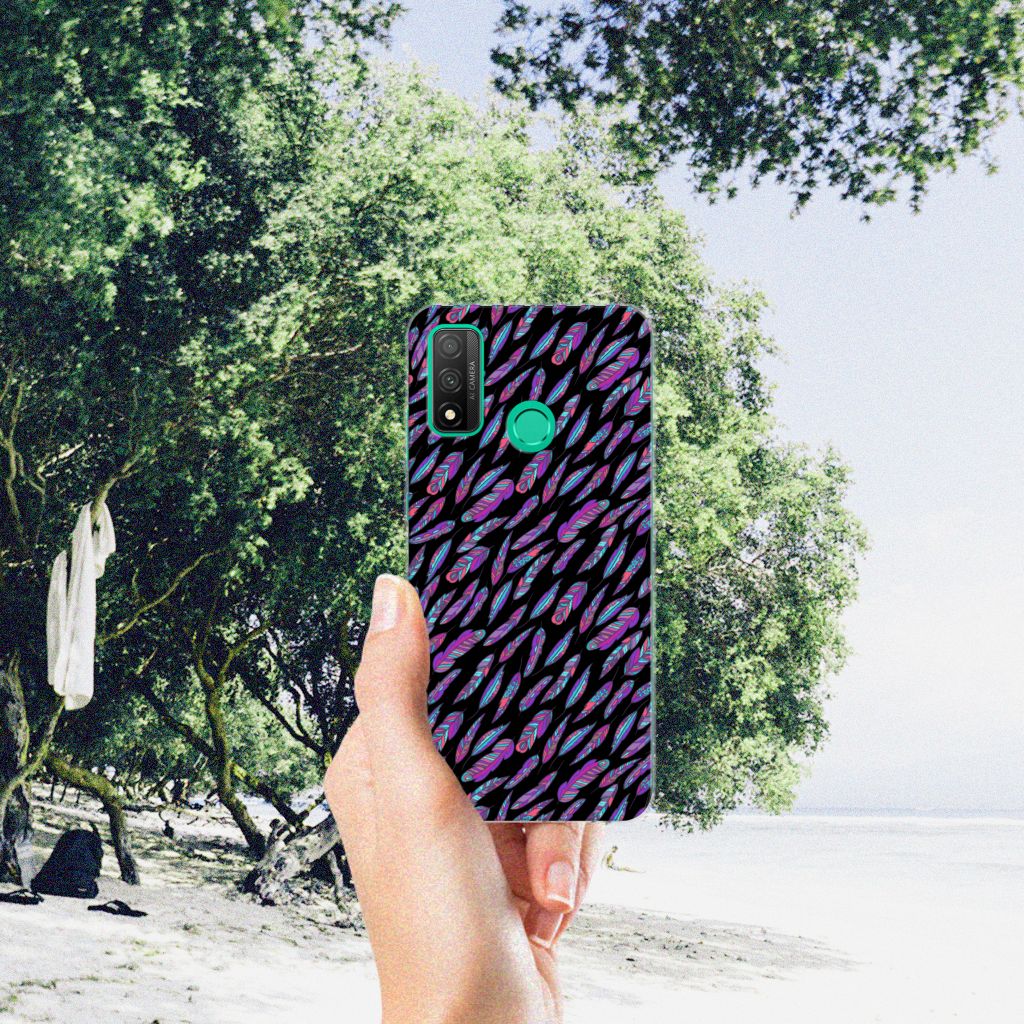 Huawei P Smart 2020 TPU bumper Feathers Color B2C Telecom