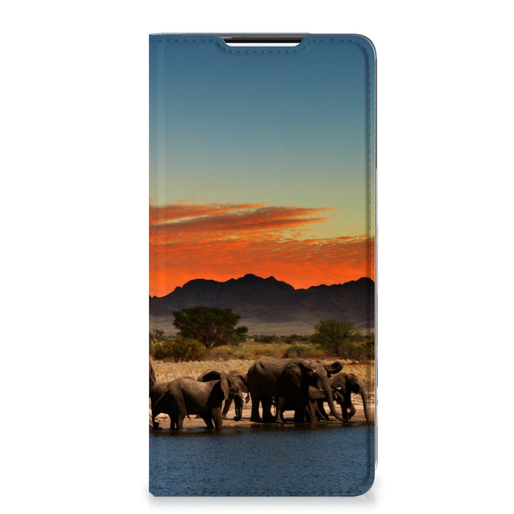 Samsung Galaxy S21 Plus Hoesje maken Olifanten - B2C Telecom