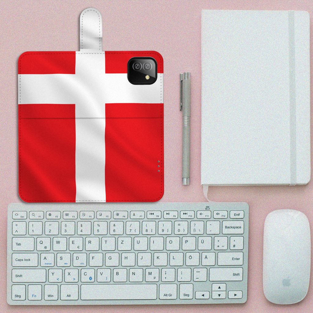 Samsung Galaxy A03 Bookstyle Case Denemarken