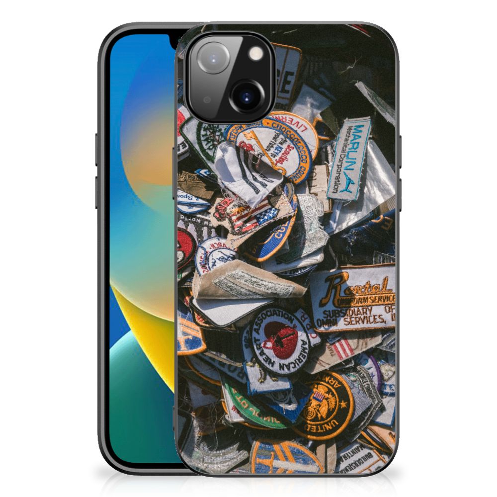 iPhone 14 Plus Silicone Back Case Badges