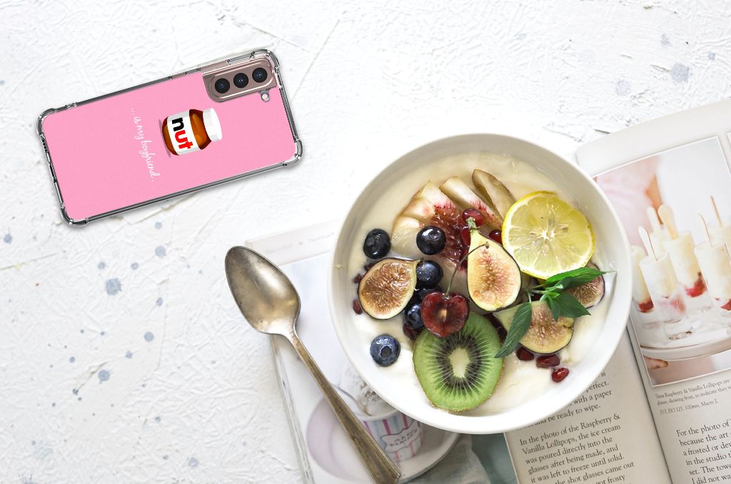 Samsung Galaxy S21 Plus Beschermhoes Nut Boyfriend B2C Telecom