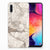 Samsung Galaxy A50 TPU Siliconen Hoesje Marmer Beige