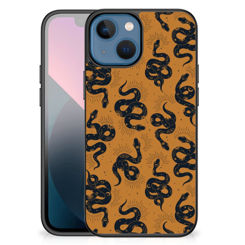 Dierenprint Telefoonhoesje voor Apple iPhone 13 mini Snakes B2C Telecom