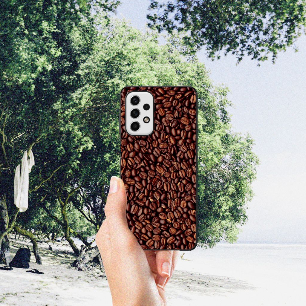 Samsung Galaxy A23 Back Cover Hoesje Koffiebonen B2C Telecom