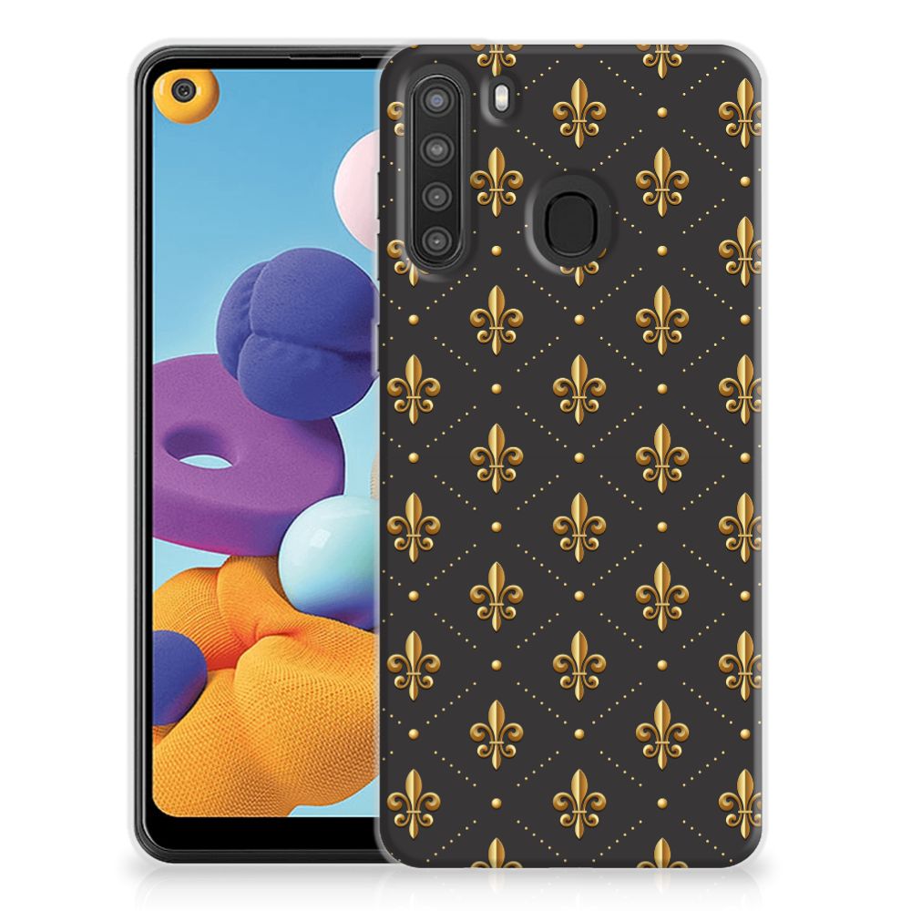 Samsung Galaxy A21 TPU bumper Franse Lelie B2C Telecom