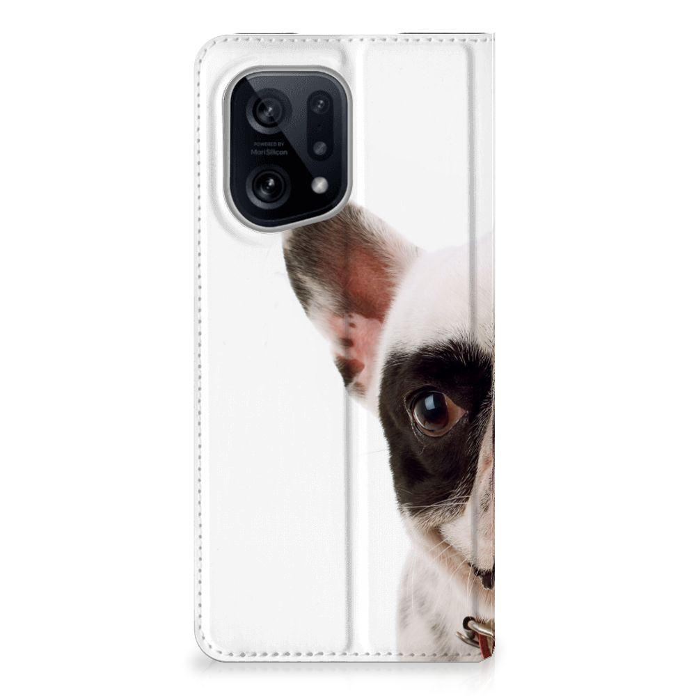 OPPO Find X5 Hoesje maken Franse Bulldog - B2C Telecom