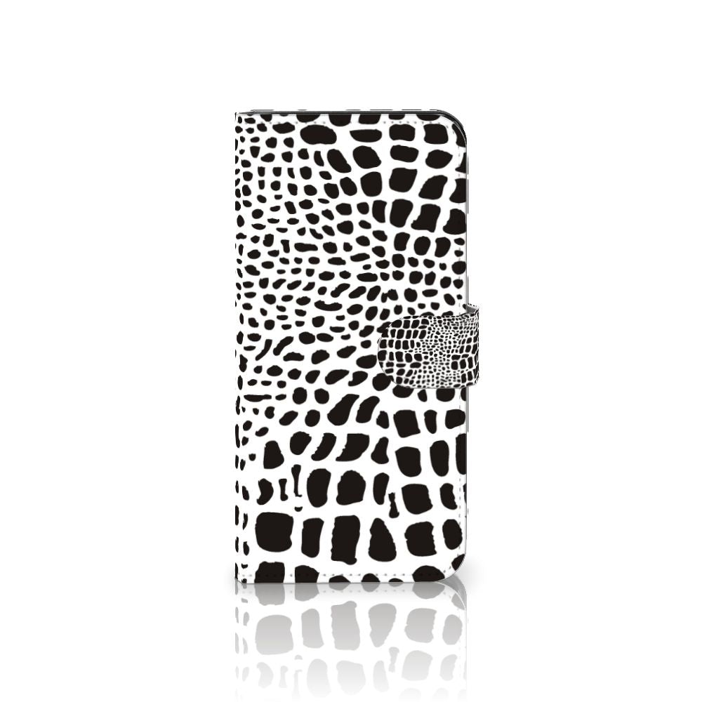 Motorola Moto G53 Telefoonhoesje met Pasjes Slangenprint