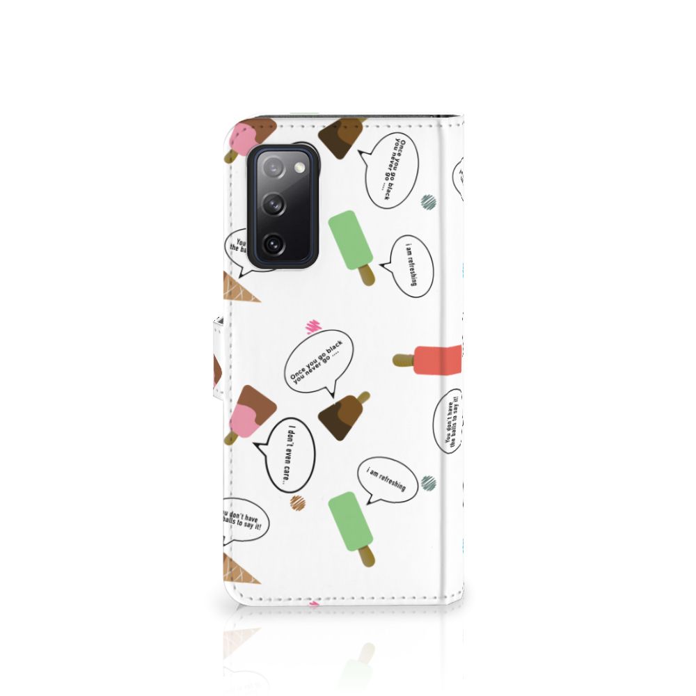 Samsung Galaxy S20 FE Book Cover IJsjes