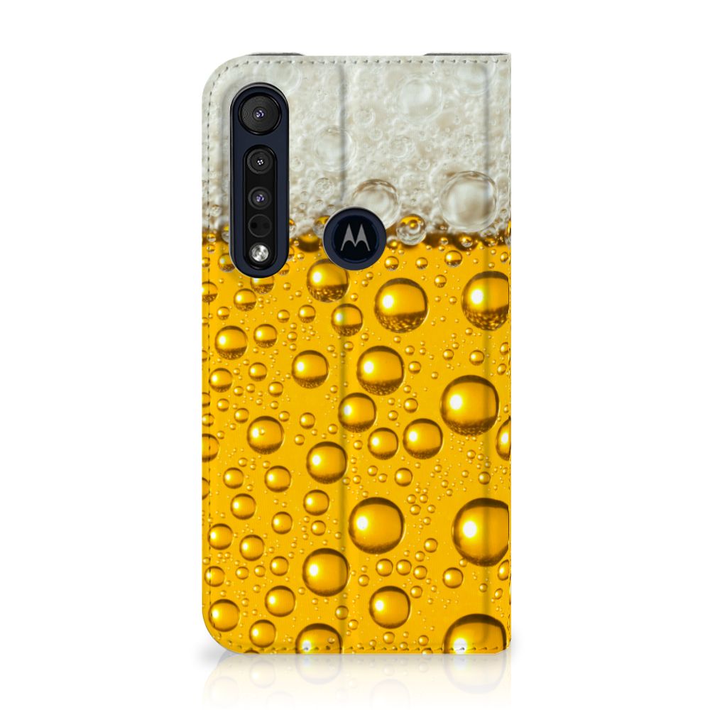 Motorola G8 Plus Flip Style Cover Bier - B2C Telecom