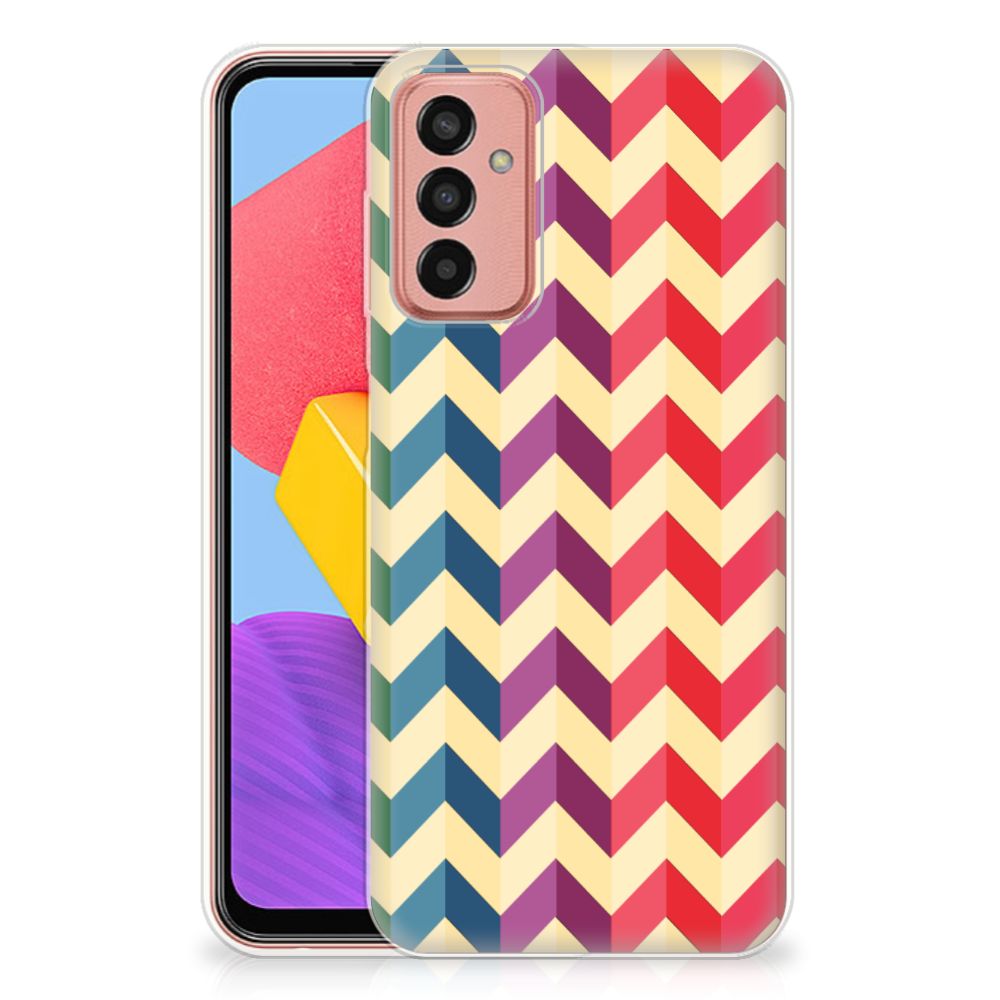 Samsung Galaxy M13 | M23 TPU bumper Zigzag Multi Color B2C Telecom